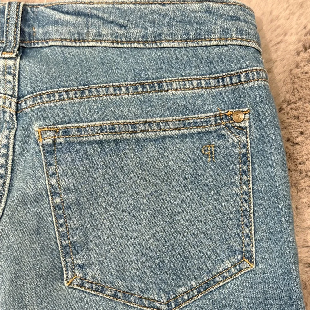 Pilcro Light Blue Straight-Leg Jeans - Picture 8 of 10